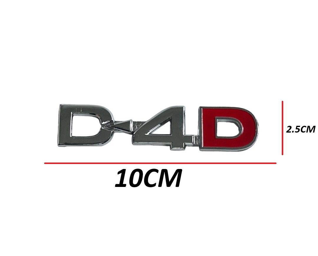 YAZI HILUX VİGO 07-14 ARKA (D4D YAZISI)