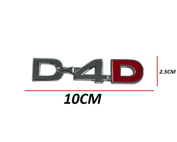 YAZI HILUX VİGO 07-14 ARKA (D4D YAZISI)