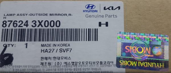 Ayna Sinyali i30/Elantra Sağ 2011-2016