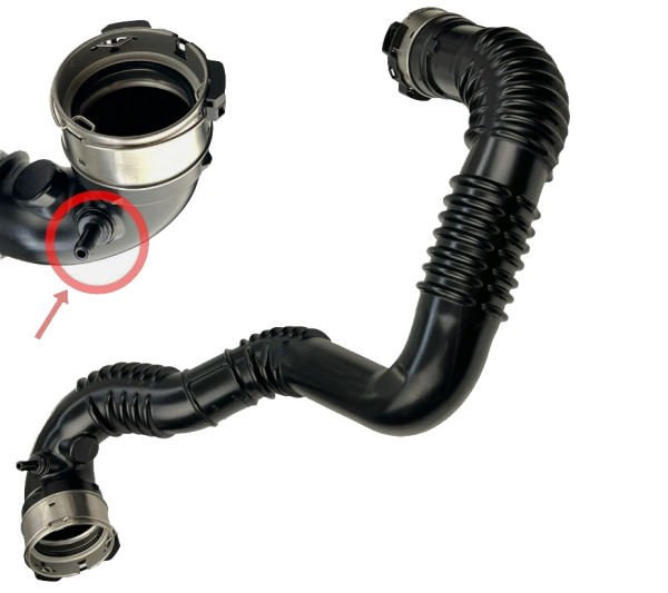 TURBO HORTUMU (PIPOLU SENSOR UYUMLU)- QASHQAI 1.6 DCI 14-19 / XTRAIL 1.6 DCI 14-19