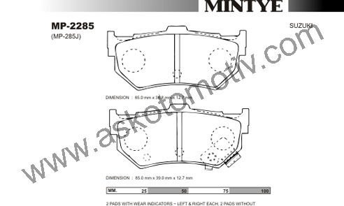 ARKA FREN BALATA - SWIFT-GTI 90>96