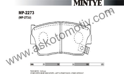 ON FREN BALATA - VITARA 3 KAPI 90-98