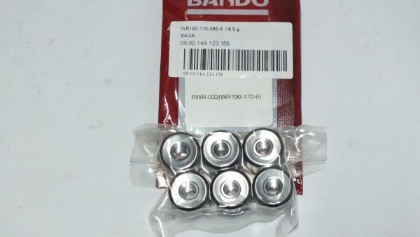 WR190-170-085-6  / 8,5 gram  /  Weight Roller / BAGA