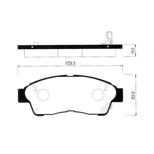 ON FREN BALATA - COROLLA ENJ 95-02 / CORONA 92-97/ RAV4 95-00