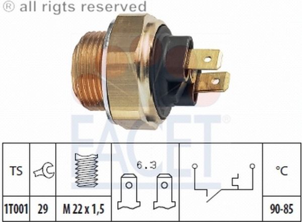 MUSUR FAN-NEXIA 95>97  (FACET)