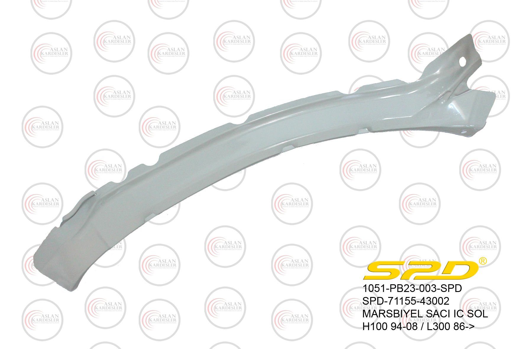 MARSBIYEL SACI IC SOL- H100 94-08 / L300 86->