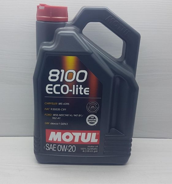 Yağ 0W20 4Lt Motul Eco Lite