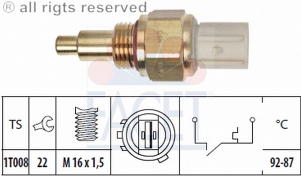 MUSUR FAN-HONDA/ROVER 620 2,0I 16V 93>>  (FACET)