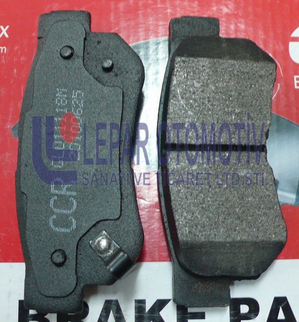 GETZ 2003-2010 / SONATA 1999- / SANTA FE 2000-2006 / ELANTRA 2006-2016 / TUCSON 2004-2015 / SPORTAGE 1997- FREN BALATASI ARKA DİSK