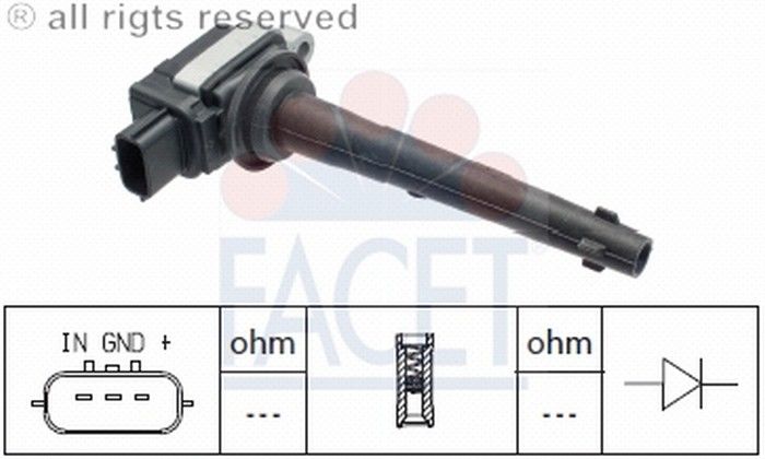 BOBIN ATESLEME (PIPO TIP)-QASHQAI 07>/NOTE 1.6 07>X-TRAIL 07>/LAGUNA 07>  (FCT)