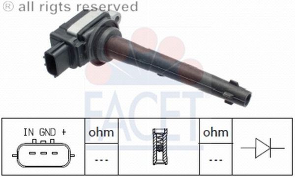 BOBIN ATESLEME (PIPO TIP)-QASHQAI 07>/NOTE 1.6 07>X-TRAIL 07>/LAGUNA 07>  (FCT)
