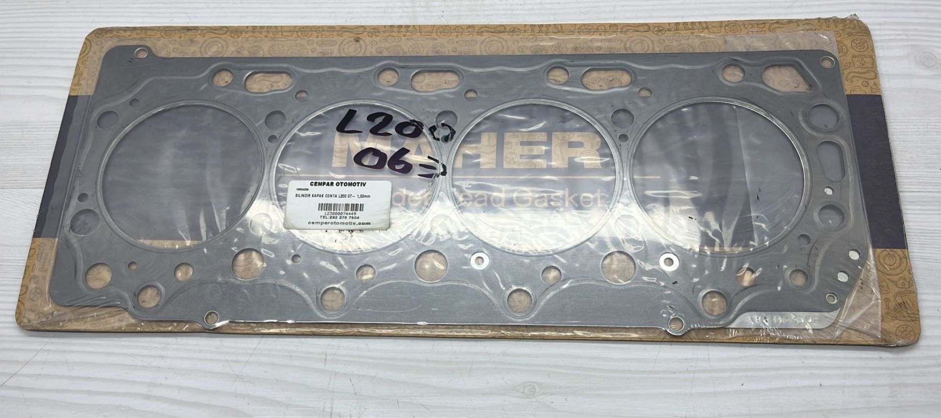 Silindir Kapak Conta L200 07- 1,00Mm