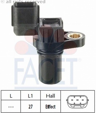 EKSANTRIK POZISYON SENSORU - CARISMA 95-06/LANCER98-13/OUTLANDER 03-06/L200 96-07/ATOS/GETZ/SANTAFE/SONATA/TRAJET/MAGENTIS/PICANTO/SORENTO/S40/V40