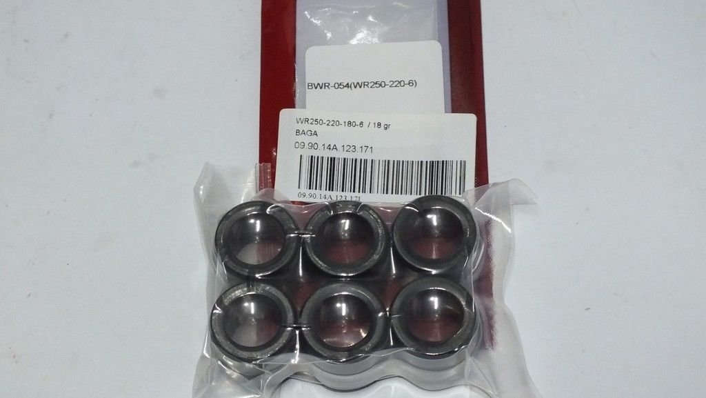 WR250-220-180-6  / 18 gram  /  Weight Roller / BAGA
