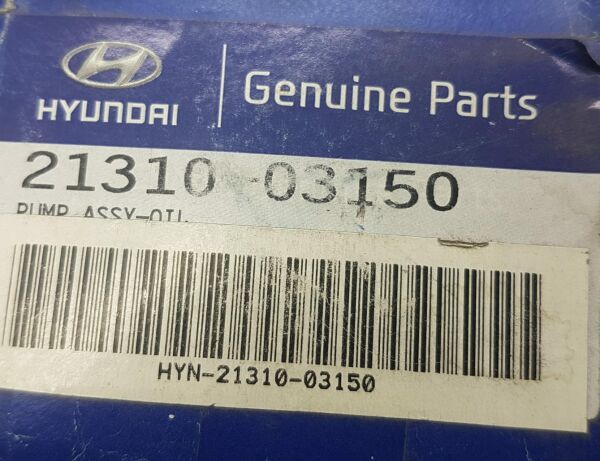 Yağ Pompa i20 12- 1,2 DIŞli Tk Tip2