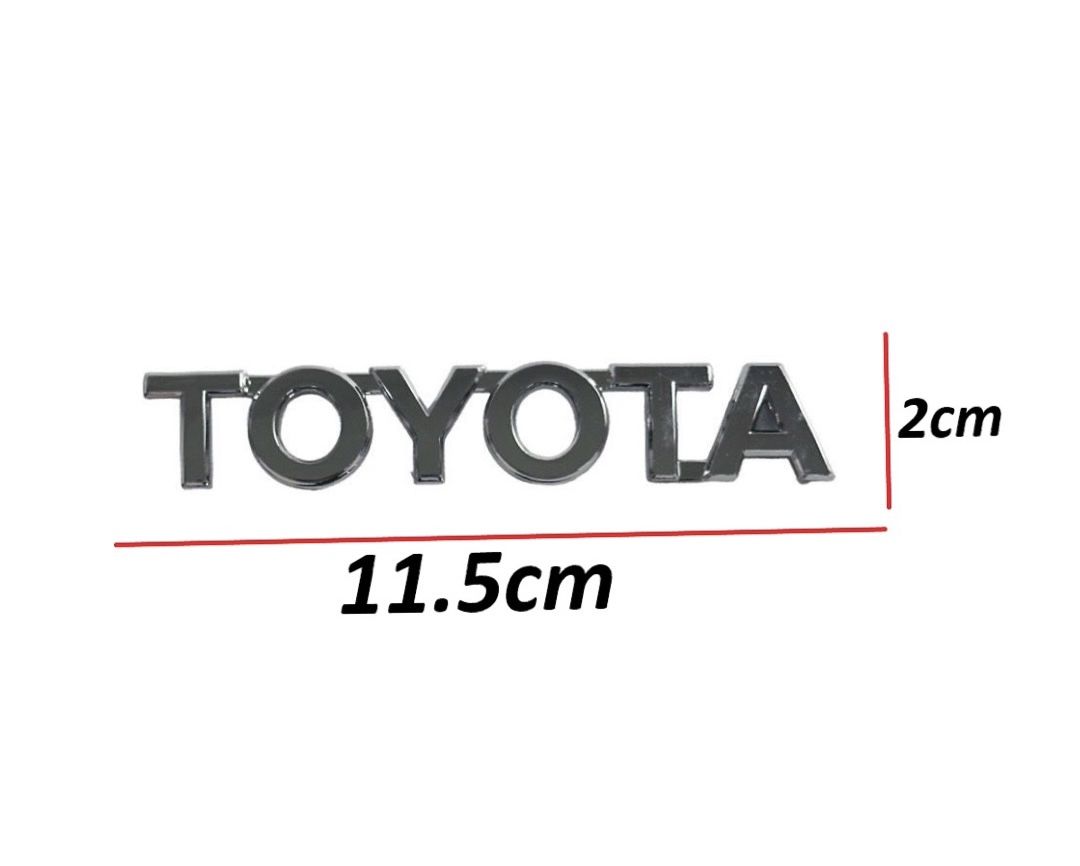 YAZI YARİS 06-10 ARKA (TOYOTA YAZISI)