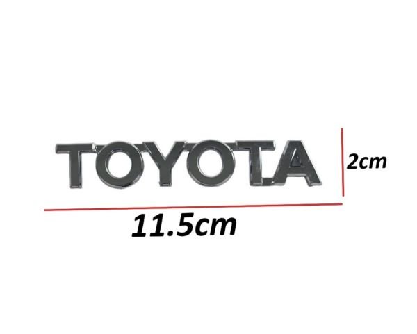 YAZI YARİS 06-10 ARKA (TOYOTA YAZISI)