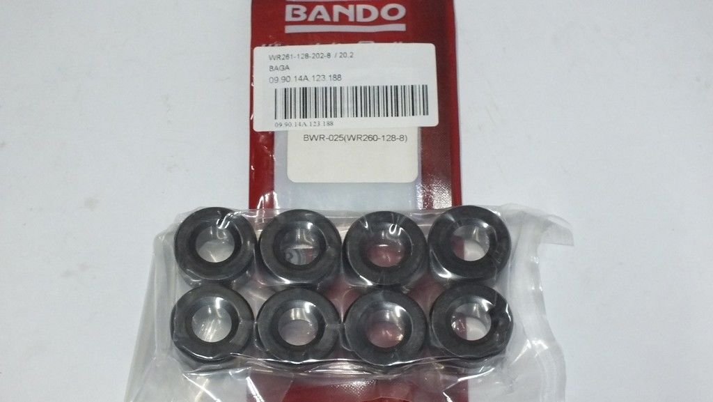 WR261-128-202-8  / 20,2 gram  /  Weight Roller / BAGA