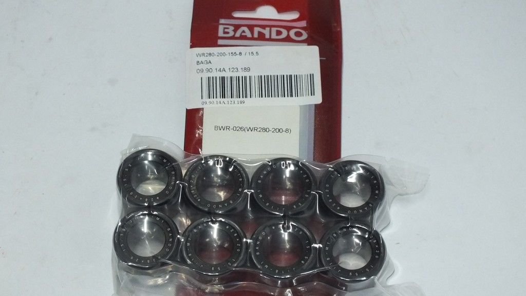 WR280-200-155-8  / 15,5 gram  /  Weight Roller / BAGA