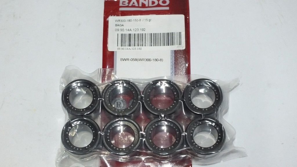 WR300-180-150-8  / 15 gram  /  Weight Roller / BAGA