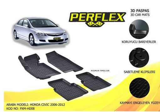 Paspas Civic 2006-2012 3D