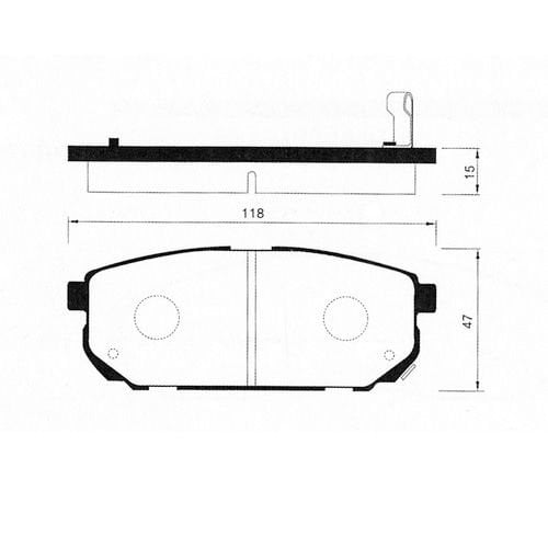 ARKA FREN BALATA - SORENTO 02-07