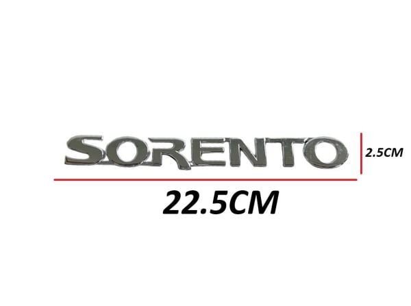 YAZI SORENTO 03-09 ARKA (SORENTO YAZISI)