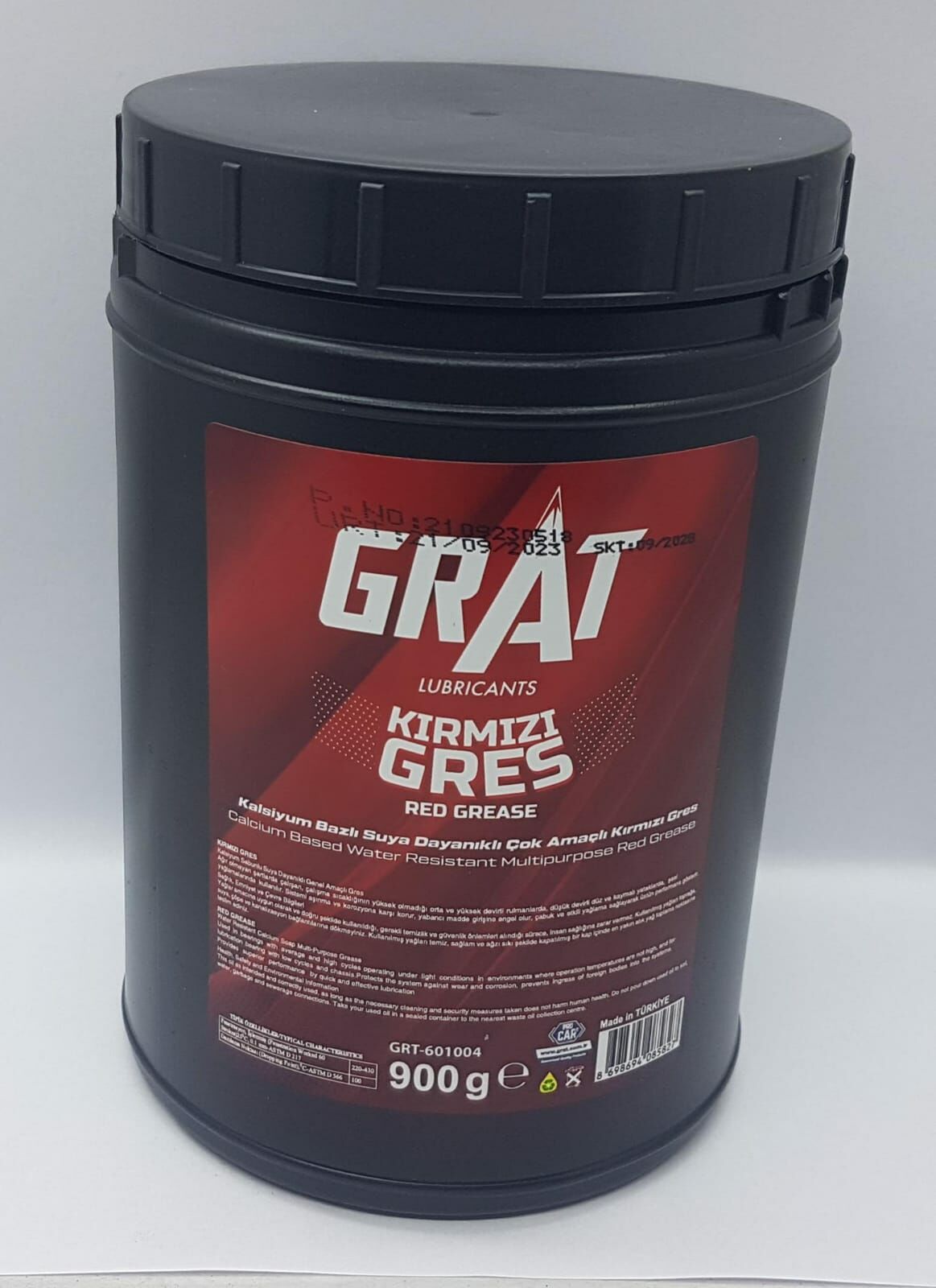 GRES KIRMIZI 900GR