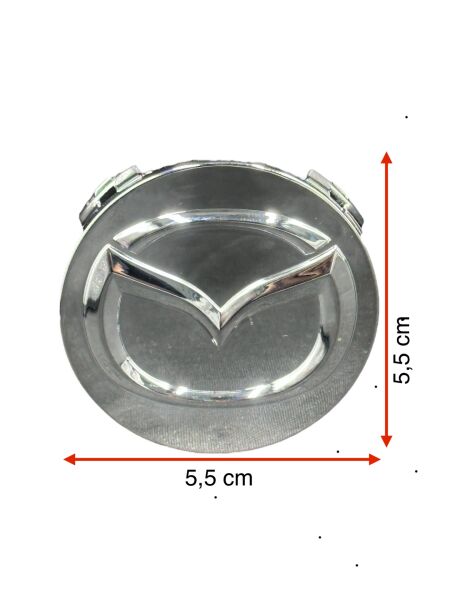 JANT GÖBEK MAZDA 3 04-15/MAZDA 6 04-15/MAZDA 2  04-15 (GRİ) (5,6 CM)