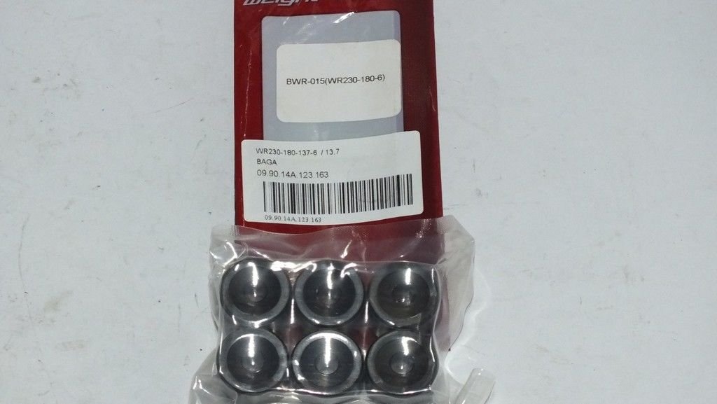 WR230-180-137-6  / 13,7 gram  /  Weight Roller / BAGA