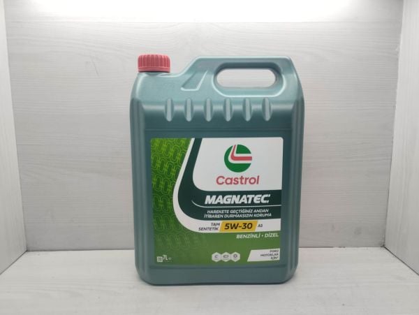 Yağ 5W30 7Lt Castrol Mağnatec