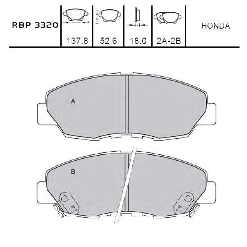 ON FREN BALATA - ACCORD 90-97