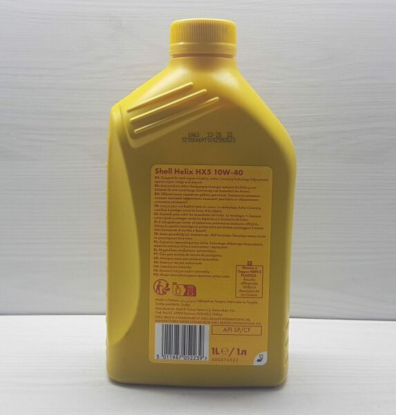 YAG 10W40 1LT SHELL HELIX H*5