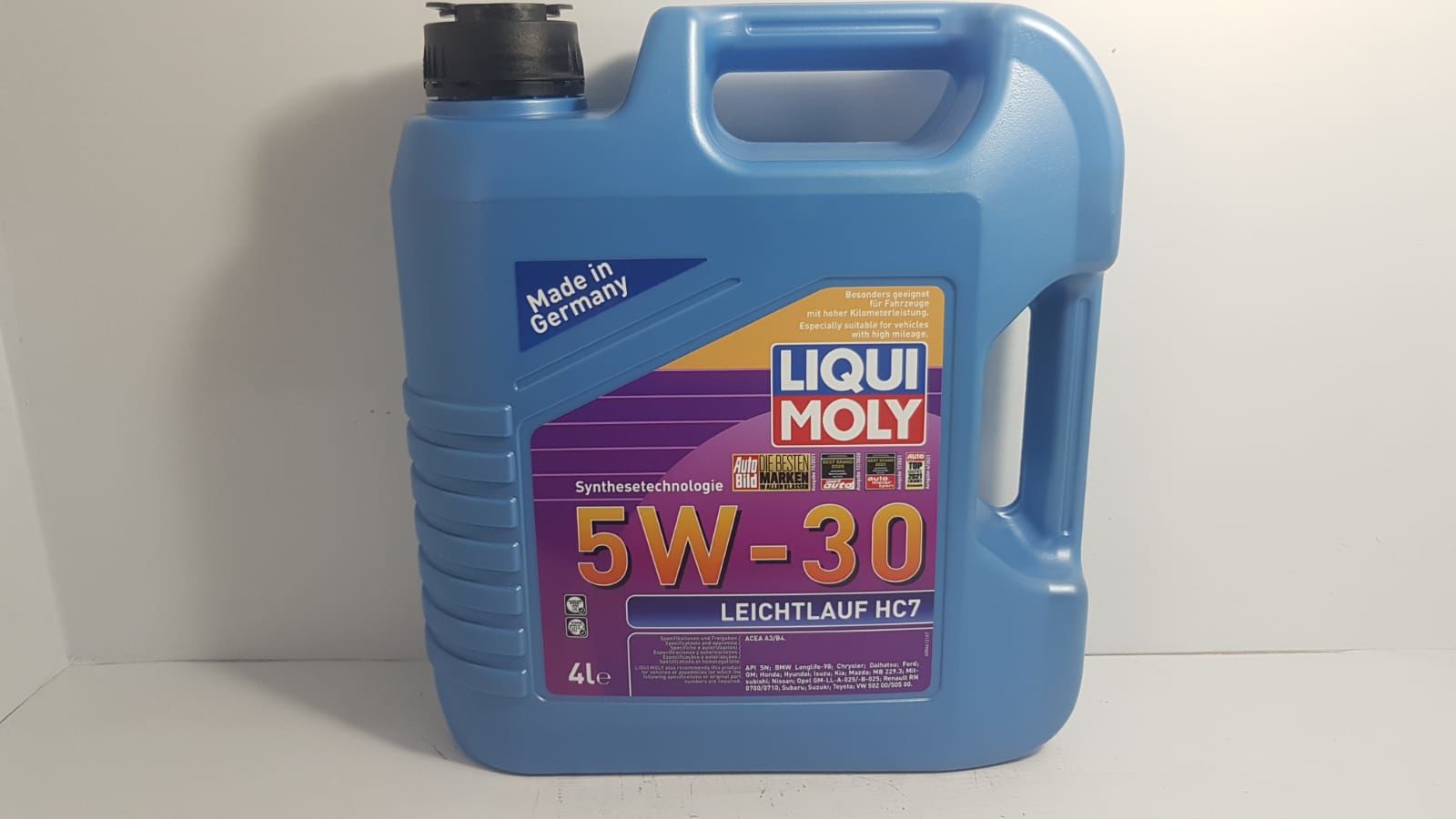 Yağ 5W30 4Lt Liqui Moly Leichtlauf Hc7