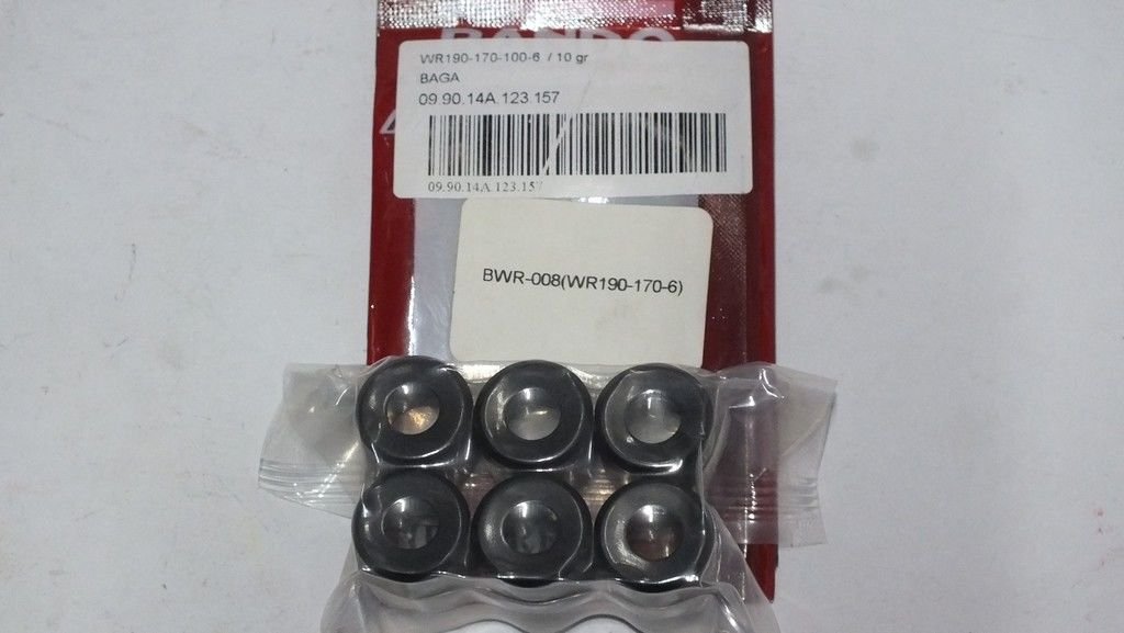 WR190-170-100-6  / 10 gram  /  Weight Roller / BAGA