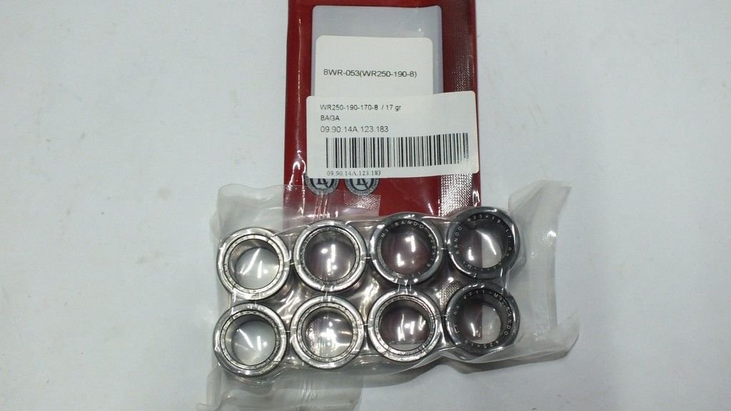 WR250-190-170-8  / 17 gram  /  Weight Roller / BAGA