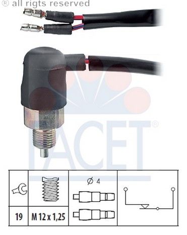 MUSUR GERI VITES-H100 94>>/L300 86>>  (FACET)