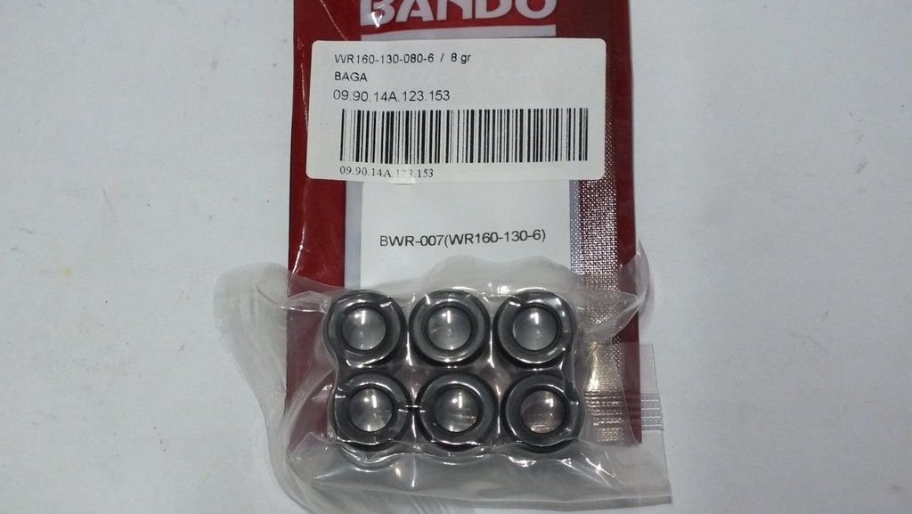 WR160-130-080-6  /  8 gram  /  Weight Roller / BAGA