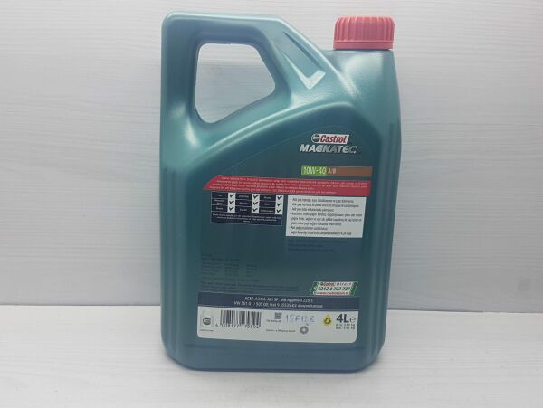 Yağ 10W40 4Lt Castrol Magnatec Benzinli/Dizel Ab