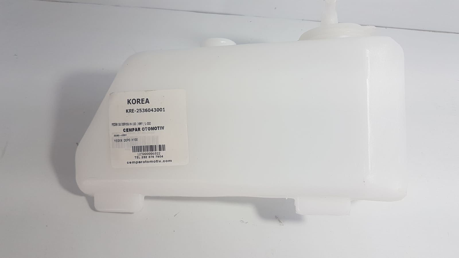 h100 radyatör yedek su deposu