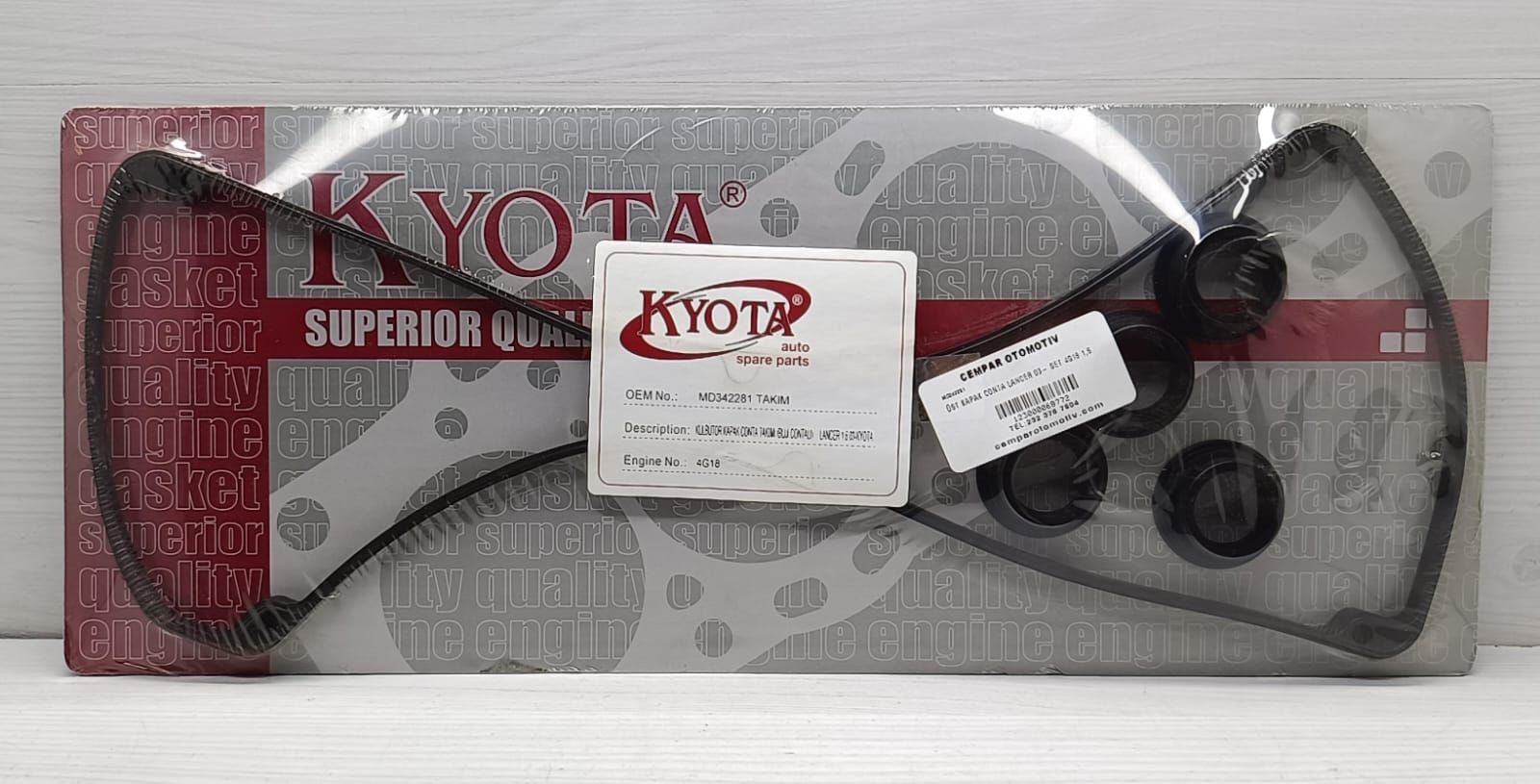 Üst Kapak Conta Lancer 2003- Set 4g18 1,6