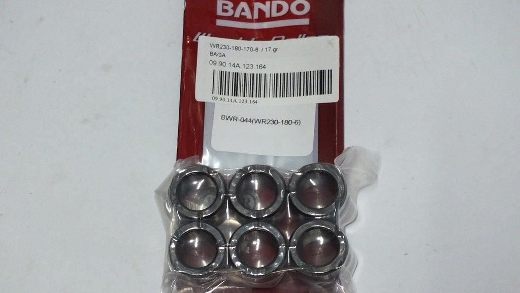 WR230-180-170-6  / 17 gram  /  Weight Roller / BAGA
