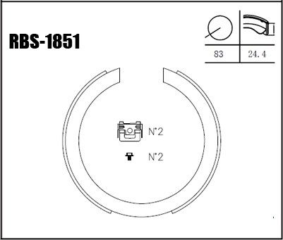 EL FREN BALATA - IX35 10- / SPORTAGE 10-15 / OPTIMA 15-19 / NUBIRA 97-02