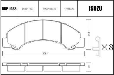 ON FREN BALATA - ISUZU N-WIDE EURO 5/6 15-