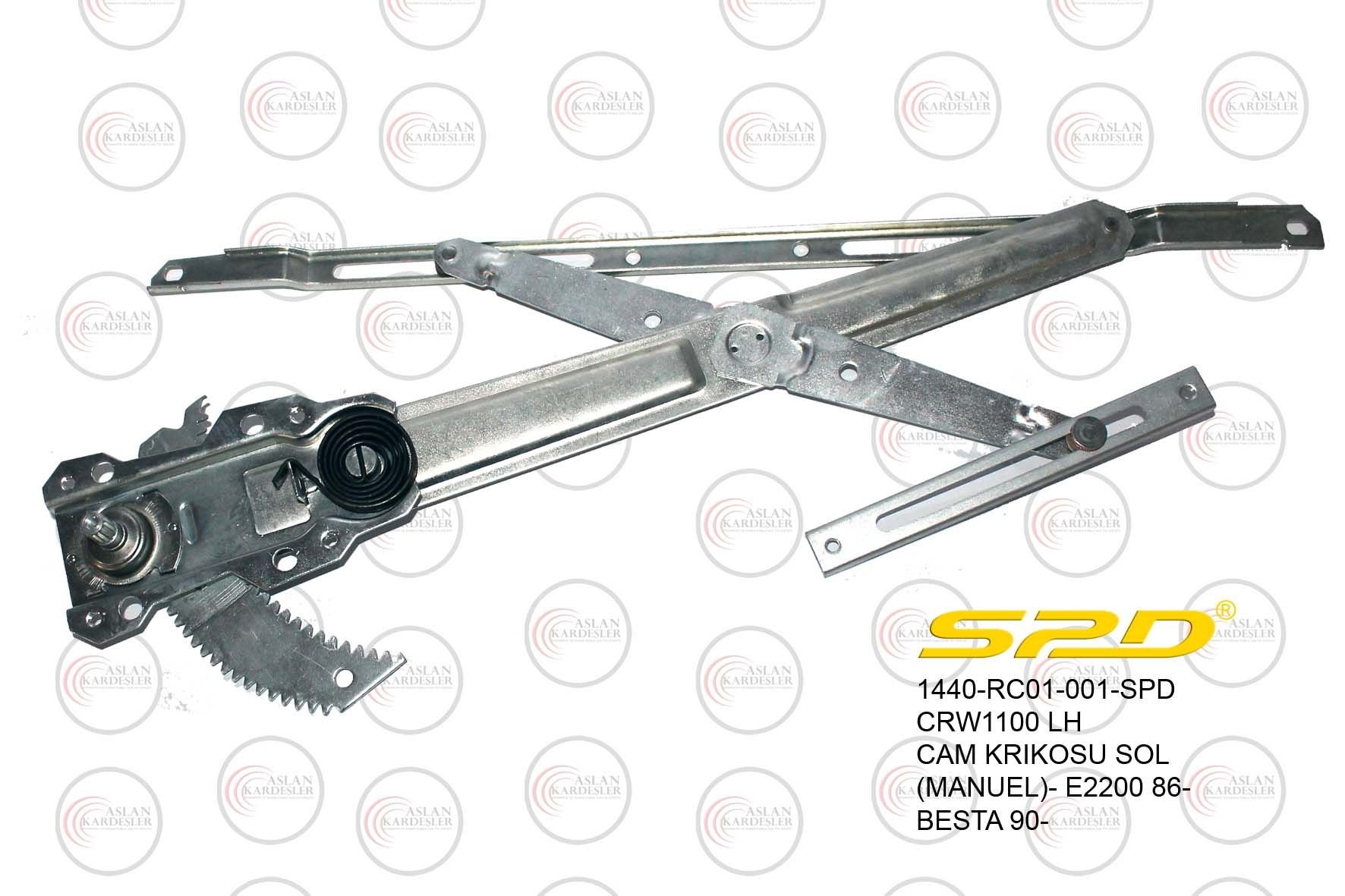 CAM KRIKOSU SOL (MANUEL)- E2200 86- / BESTA 90-