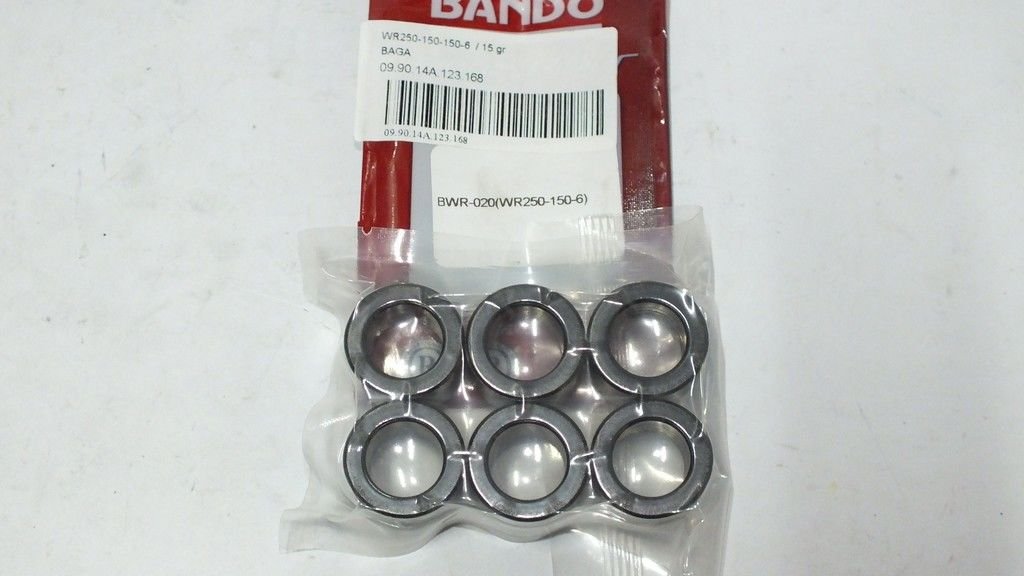 WR250-150-150-6  / 15 gram  /  Weight Roller / BAGA