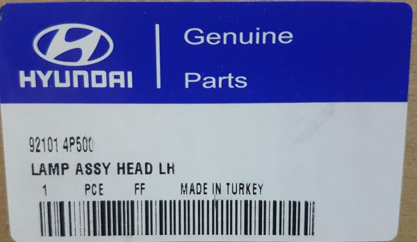 Far Camı i20 2015-2017 Sol