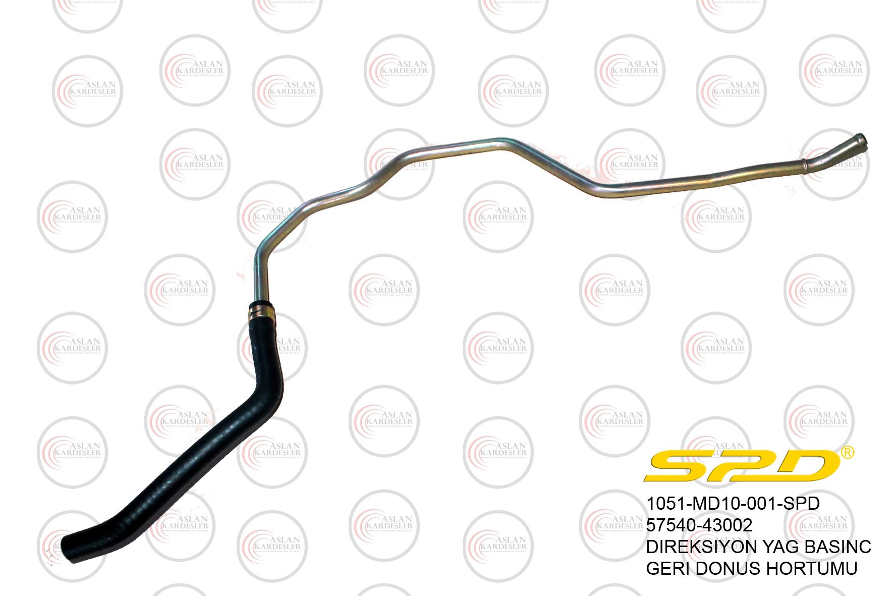 DIREKSIYON YAG BASINC GERI DONUS HORTUMU- H100 97- / L300 98-