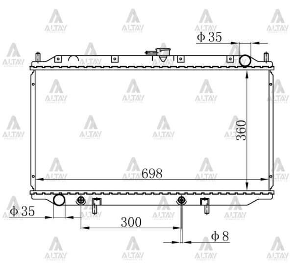 Radyatör Primera 96-01 A/T-M/T