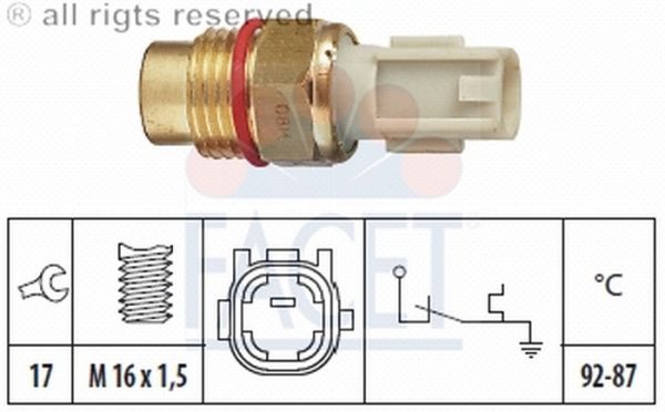 MUSUR FAN-COROLLA 1.6 92>97  (FACET)